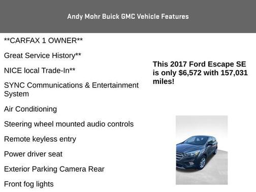 2017 Ford Escape SE