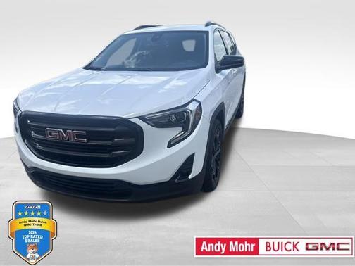 Summit White 2021 GMC Terrain SLT