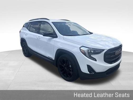 Summit White 2021 GMC Terrain SLT