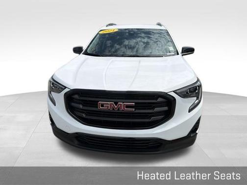 Summit White 2021 GMC Terrain SLT