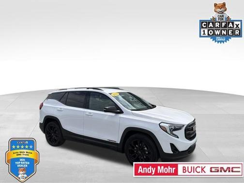 Summit White 2021 GMC Terrain SLT