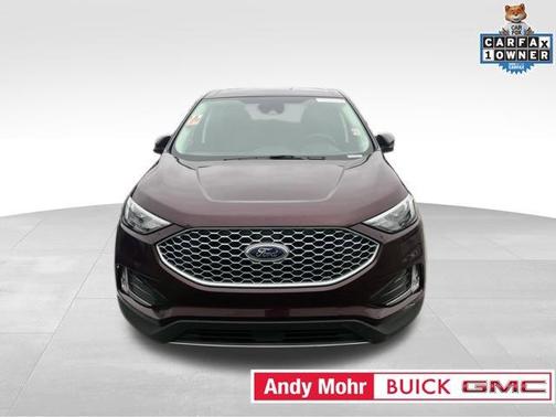 Burgundy 2023 Ford Edge SEL