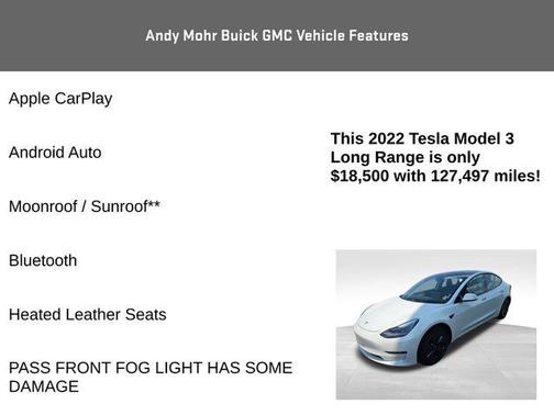 2022 Tesla Model 3 Long Range