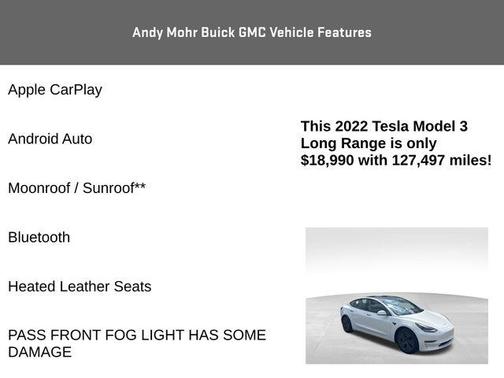 2022 Tesla Model 3 Long Range
