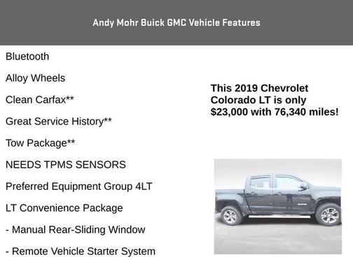 2019 Chevrolet Colorado LT