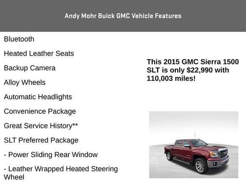 2015 GMC Sierra 1500 SLT
