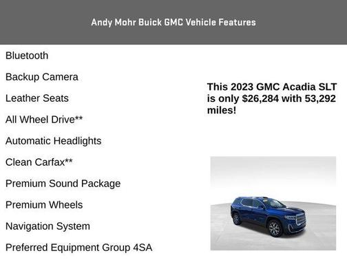 2023 GMC Acadia SLT