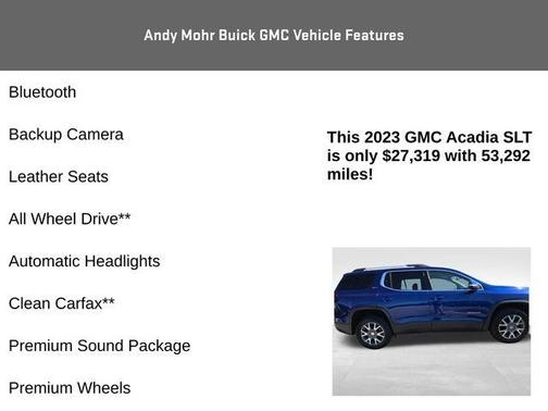 2023 GMC Acadia SLT