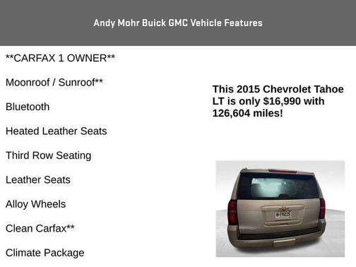 2015 Chevrolet Tahoe LT