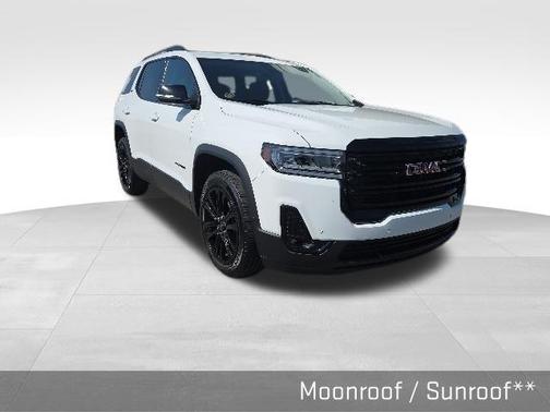 Summit White 2023 GMC Acadia SLT