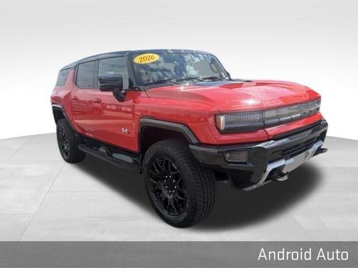 Orange 2026 GMC HUMMER EV SUV 2X