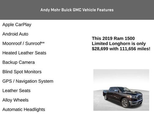 2019 RAM 1500 Longhorn