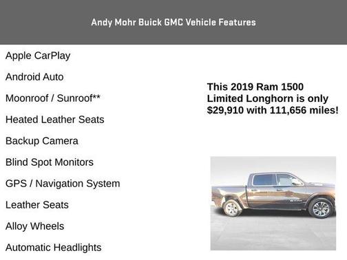 2019 RAM 1500 Longhorn