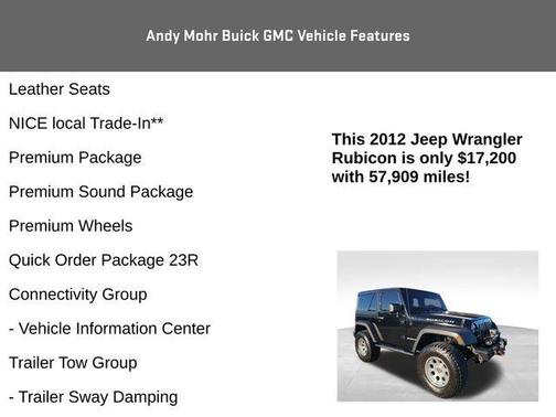 2012 Jeep Wrangler Rubicon
