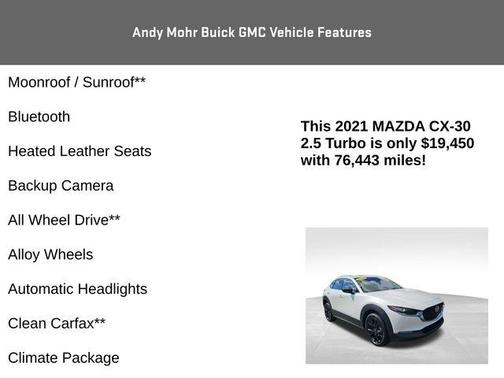 2021 Mazda CX-30 Premium Package