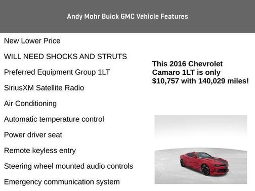 2016 Chevrolet Camaro 1LT