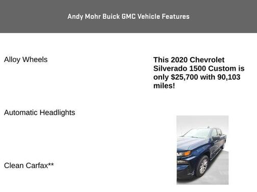 2020 Chevrolet Silverado 1500 Custom