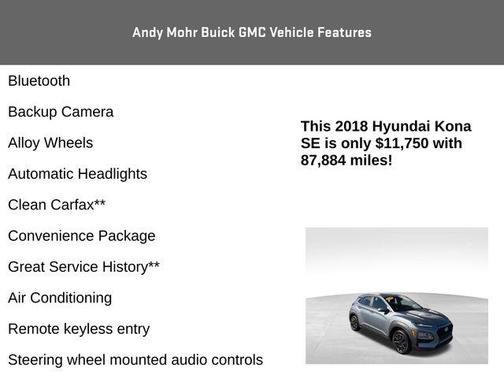 2018 Hyundai KONA SE