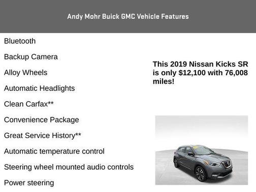 2019 Nissan Kicks SR