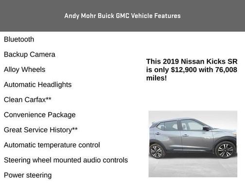 2019 Nissan Kicks SR