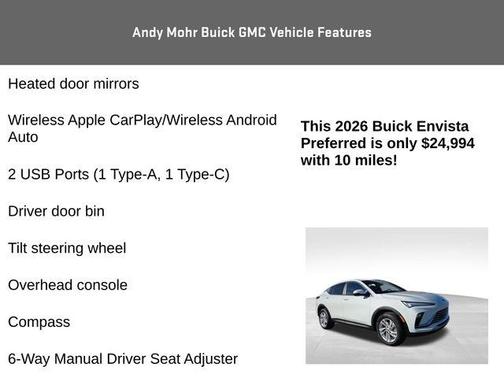 2026 Buick Envista Preferred