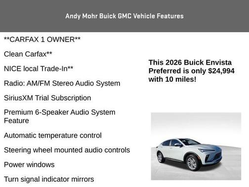 2026 Buick Envista Preferred