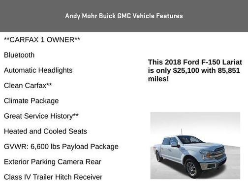 2018 Ford F-150 Lariat