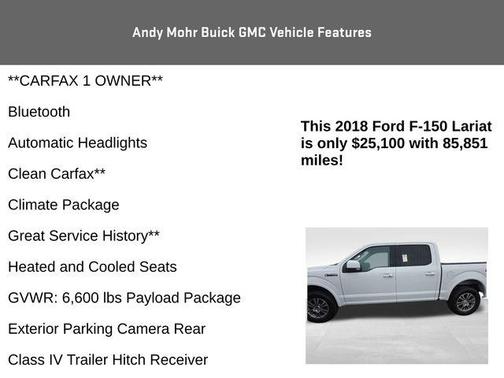 2018 Ford F-150 Lariat