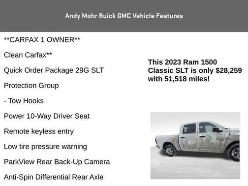 2023 RAM 1500 Classic SLT