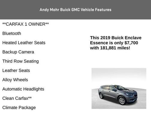 2019 Buick Enclave Essence
