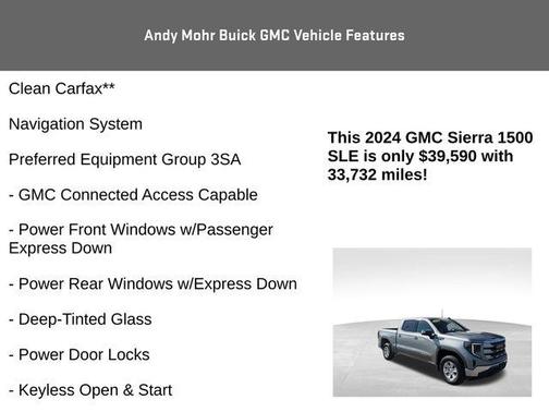 2024 GMC Sierra 1500 SLE