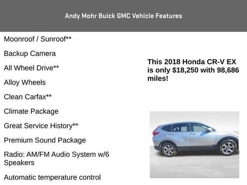 2018 Honda CR-V EX