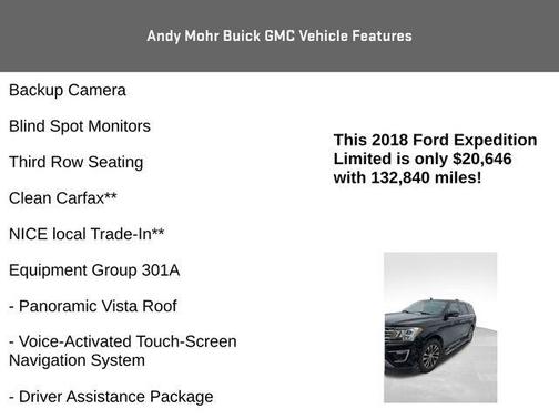 2018 Ford Expedition Limited