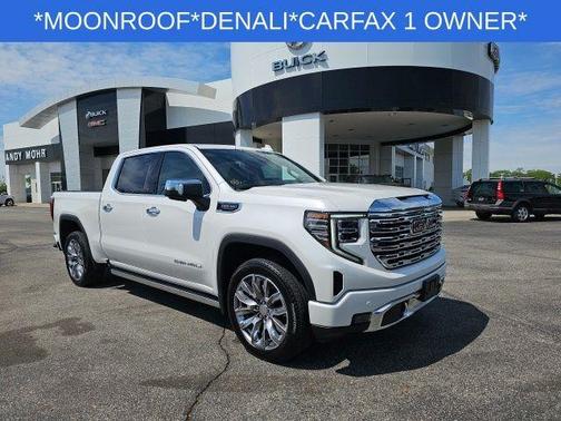 White Frost Tri-Coat 2024 GMC Sierra 1500 Denali