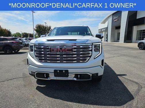 White Frost Tri-Coat 2024 GMC Sierra 1500 Denali