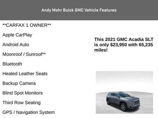2021 GMC Acadia SLT