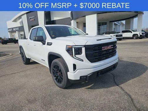 Summit White 2026 GMC Sierra 1500 Elevation
