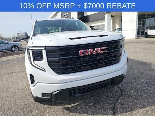 Summit White 2026 GMC Sierra 1500 Elevation