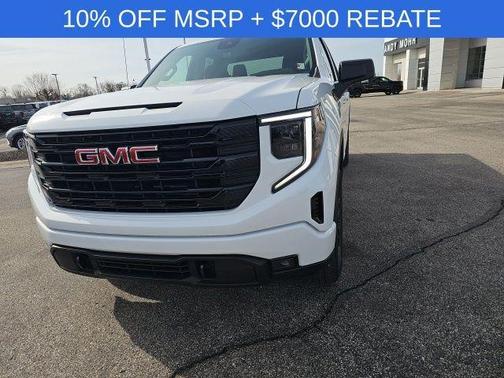 Summit White 2026 GMC Sierra 1500 Elevation