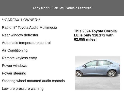 2024 Toyota Corolla LE