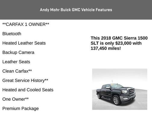 2018 GMC Sierra 1500 SLT