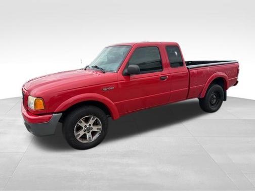 Red 2004 Ford Ranger XL