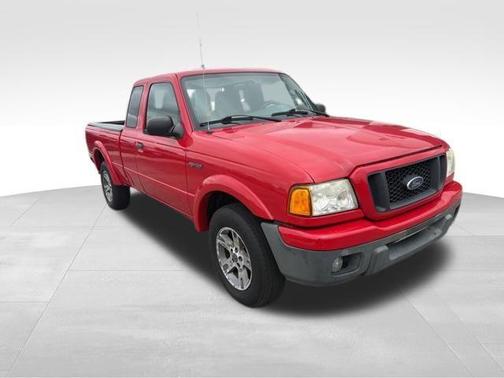 Red 2004 Ford Ranger XL