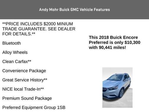 2018 Buick Encore Preferred