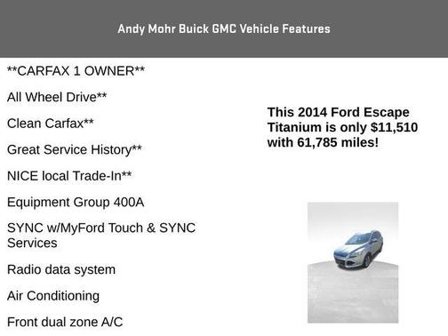 2014 Ford Escape Titanium