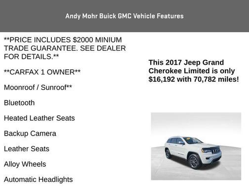 2017 Jeep Grand Cherokee Limited