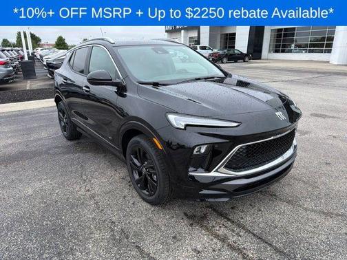 Ebony Twilight Metallic 2026 Buick Encore GX Sport Touring