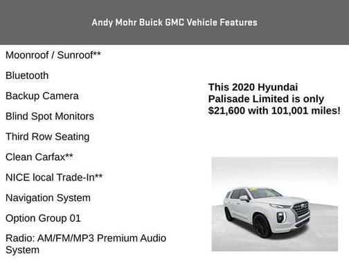 2020 Hyundai PALISADE Limited