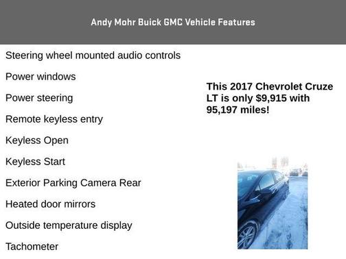 2017 Chevrolet Cruze LT