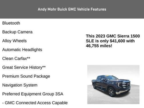 2023 GMC Sierra 1500 SLE